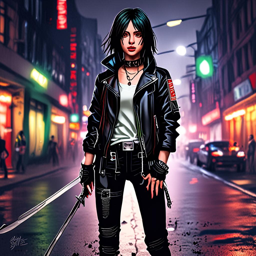 Mikasa_Ackerman_wears_a_black_leather_jacket_distressed_jeans_and_chunky_sneakers_3_small.png