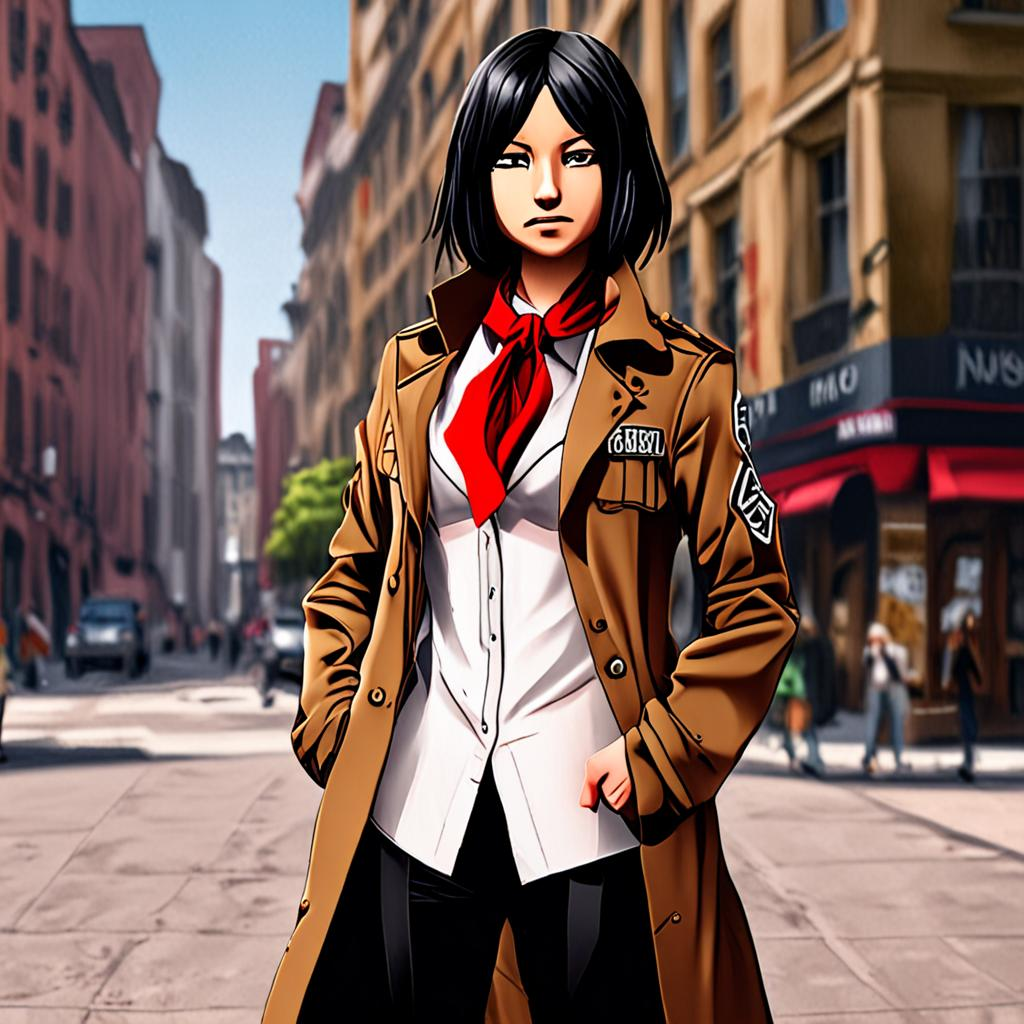 Mikasa_wears_a_pastel_pink_maxi_dress_and_black_boots_1.png