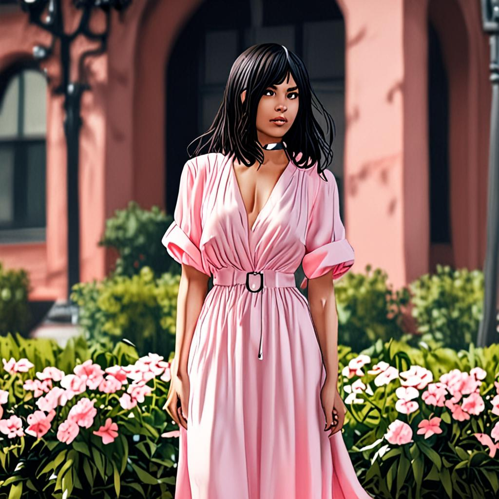 Mikasa_wears_a_pastel_pink_maxi_dress_and_black_boots_3.png