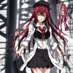 Rias_Gremory_wears_a_streetwear_outfit_with_a_graphic_t-shirt_distressed_denim_jeans_and_Adidas_sneakers_2_small.png