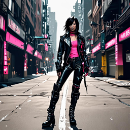Mikasa_wears_a_black_leather_jumpsuit_and_neon_pink_hair_3_small.png