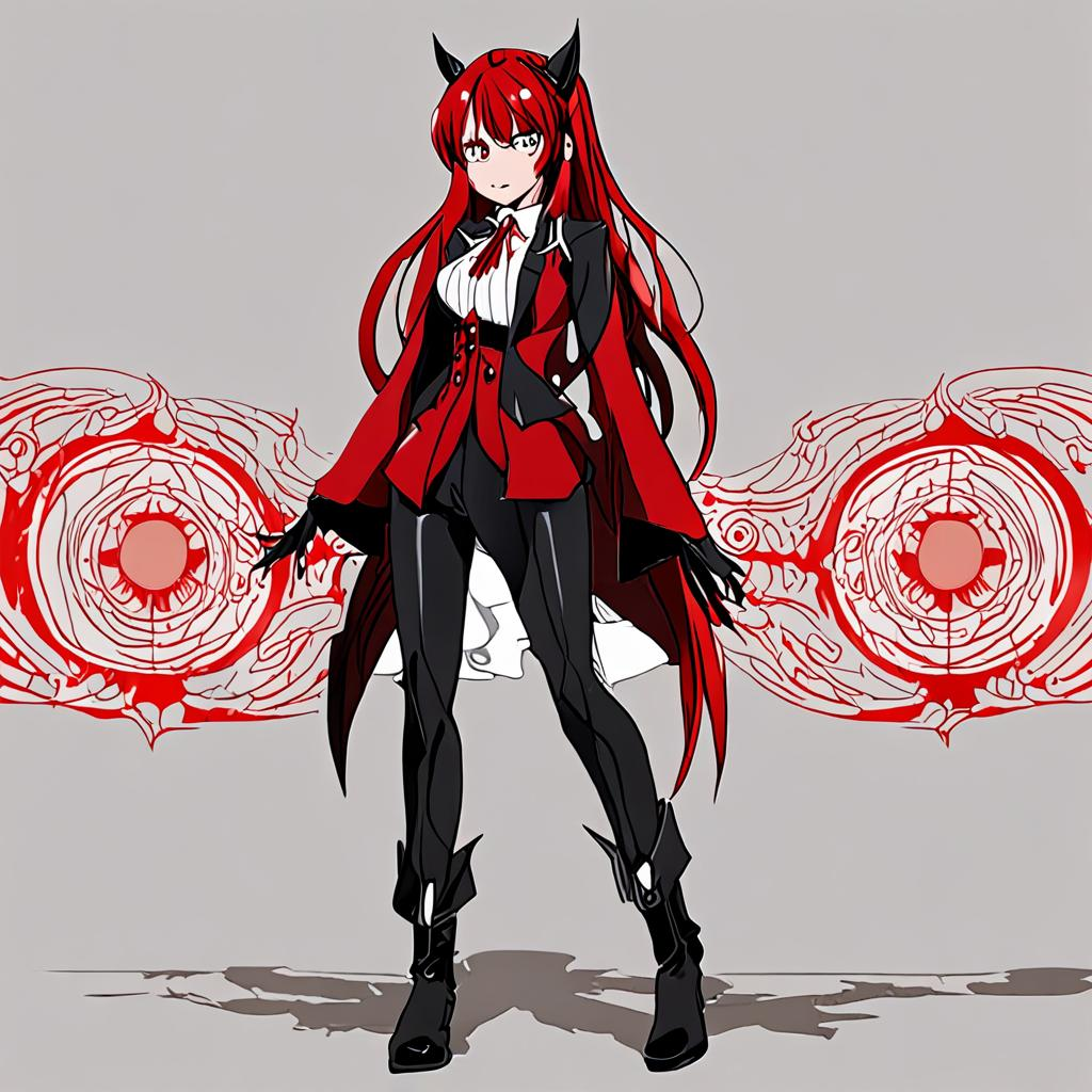 Rias_Gremory_wears_a_black_and_neon_green_outfit_1.png