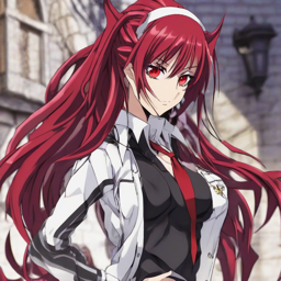 Rias_Gremory_wears_a_black_and_neon_green_outfit_2_small.png