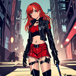 Asuka_wears_a_black_leather_jacket_red_crop_top_and_distressed_denim_skirt_3_small.png