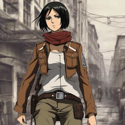 Mikasa_Ackerman_wears_a_black_leather_jacket_graphic_tee_and_distressed_denim_jeans_2_small.png
