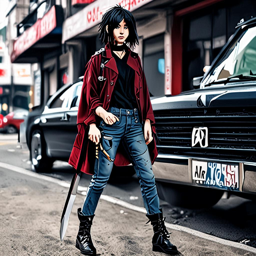 Mikasa_Ackerman_wears_a_graphic_band_tee_distressed_denim_jeans_and_ankle_boots_3_small.png