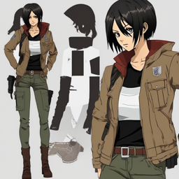 Mikasa_Ackerman_wears_distressed_denim_and_a_trendy_denim_jacket_2_small.png