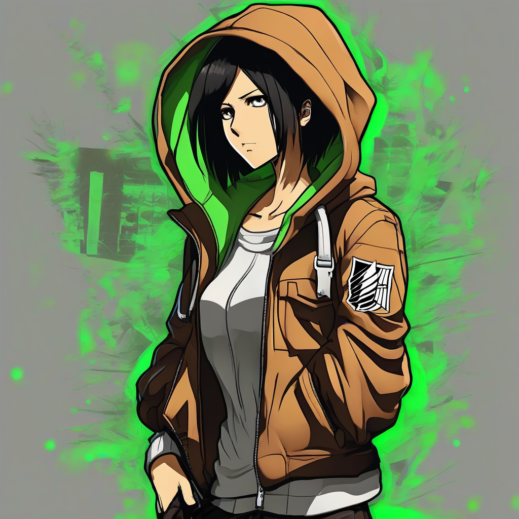Mikasa_wears_a_black_hoodie_distressed_jeans_and_sneakers_2.png