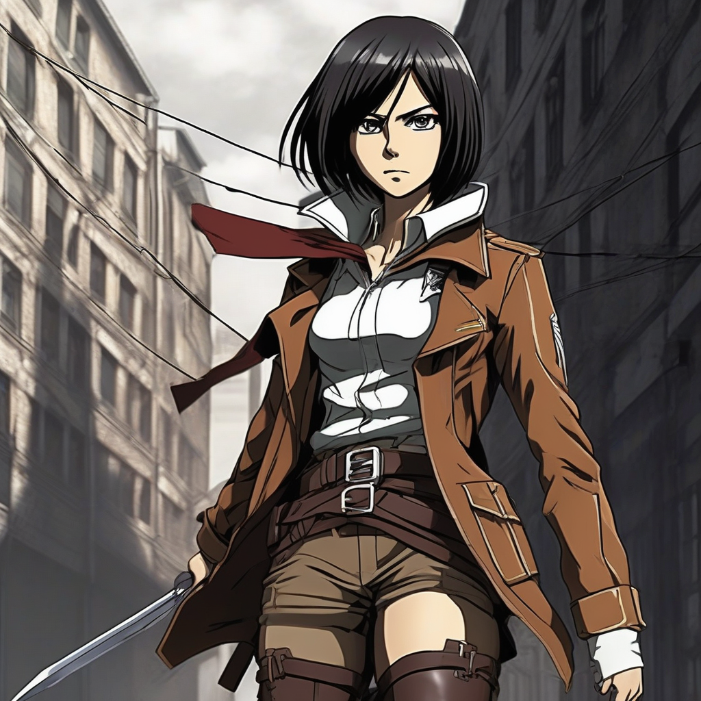 Mikasa_wears_a_leather_jacket_pleated_skirt_and_chunky_sneakers_2.png