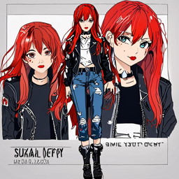 Asuka_wears_a_black_leather_jacket_jeans_and_combat_boots_3_small.png
