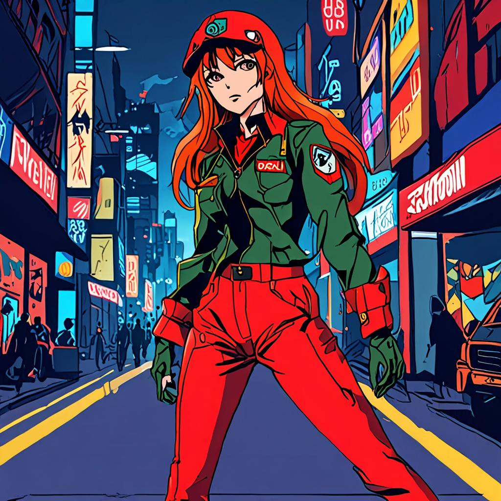 Asuka_wears_a_graphic_tee_plaid_skirt_and_Vans_sneakers_1.png