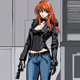 Asuka_wears_a_leather_jacket_tank_top_distressed_jeans_and_boots_3_small.png