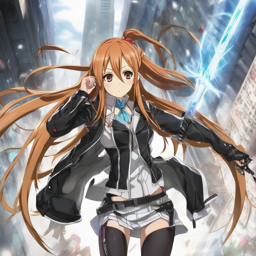 Asuna_wears_a_leather_jacket_white_shirt_and_crimson_skirt_2_small.png