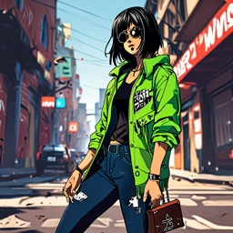 Mikasa_wears_a_black_graphic_tee_distressed_denim_and_a_leather_jacket_3_small.png