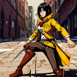 Mikasa_wears_a_bright_yellow_jumpsuit_and_sneakers_1_small.png