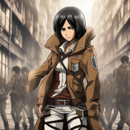 Mikasa_wears_a_pink_windbreaker_black_tee_and_distressed_jeans_2_small.png