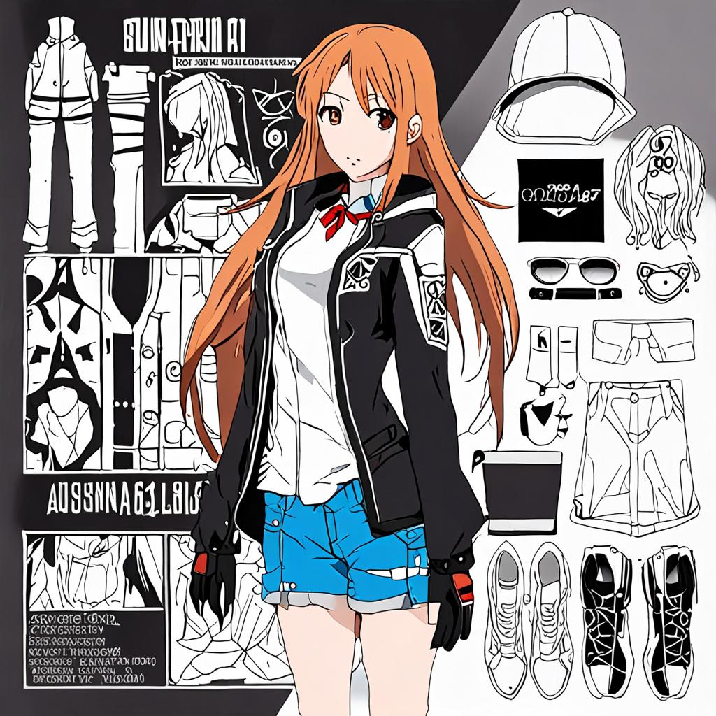 Asuna_wears_a_black_jacket_jeans_and_sneakers_1.png