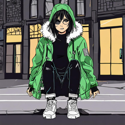 Mikasa_Ackerman_wears_a_black_hoodie_jeans_and_sneakers_in_a_streetwear_outfit_3_small.png