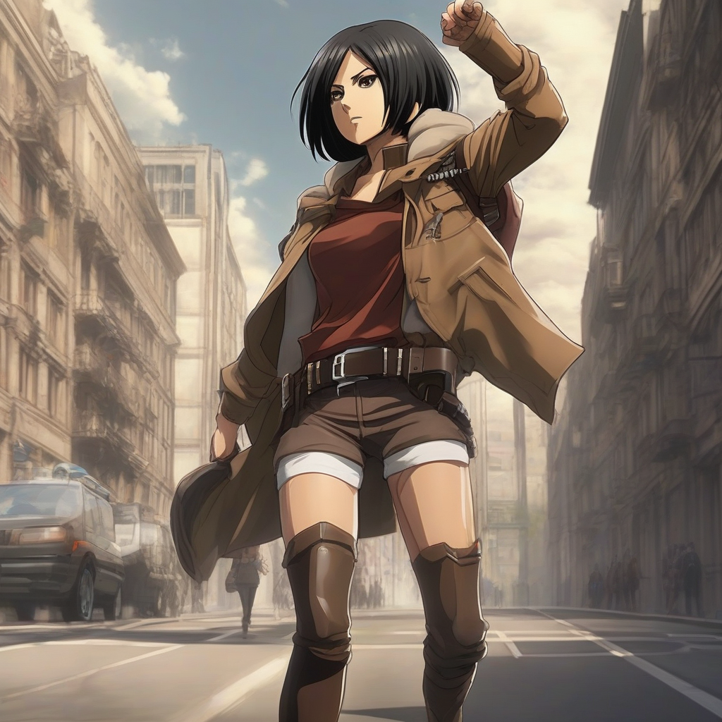 Mikasa_wears_a_black_graphic_t-shirt_jeans_and_sneakers_2.png