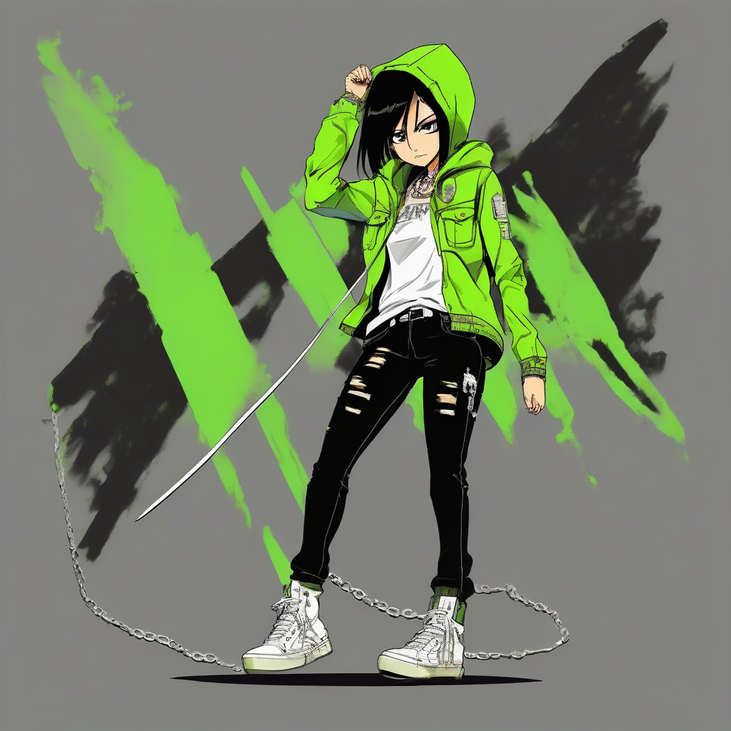 Mikasa_from_Attack_on_Titan_wears_streetwear_outfit_4.png