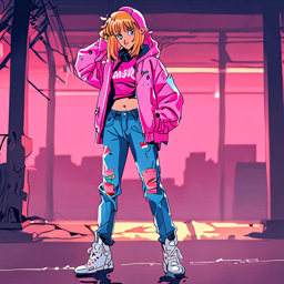 Asuka_wears_a_neon_pink_hoodie_distressed_denim_and_a_glow-in-the-dark_jacket_3_small.png