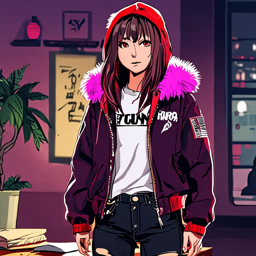 Asuna_Yuuki_wears_a_black_hoodie_jeans_and_chunky_sneakers_with_a_faux-fur_jacket_3_small.png