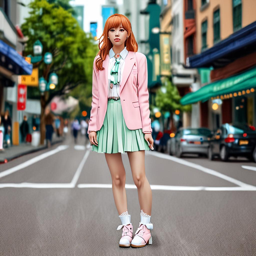Asuna_wears_a_pastel_pink_blazer_white_blouse_and_mint_green_skirt_3_small.png