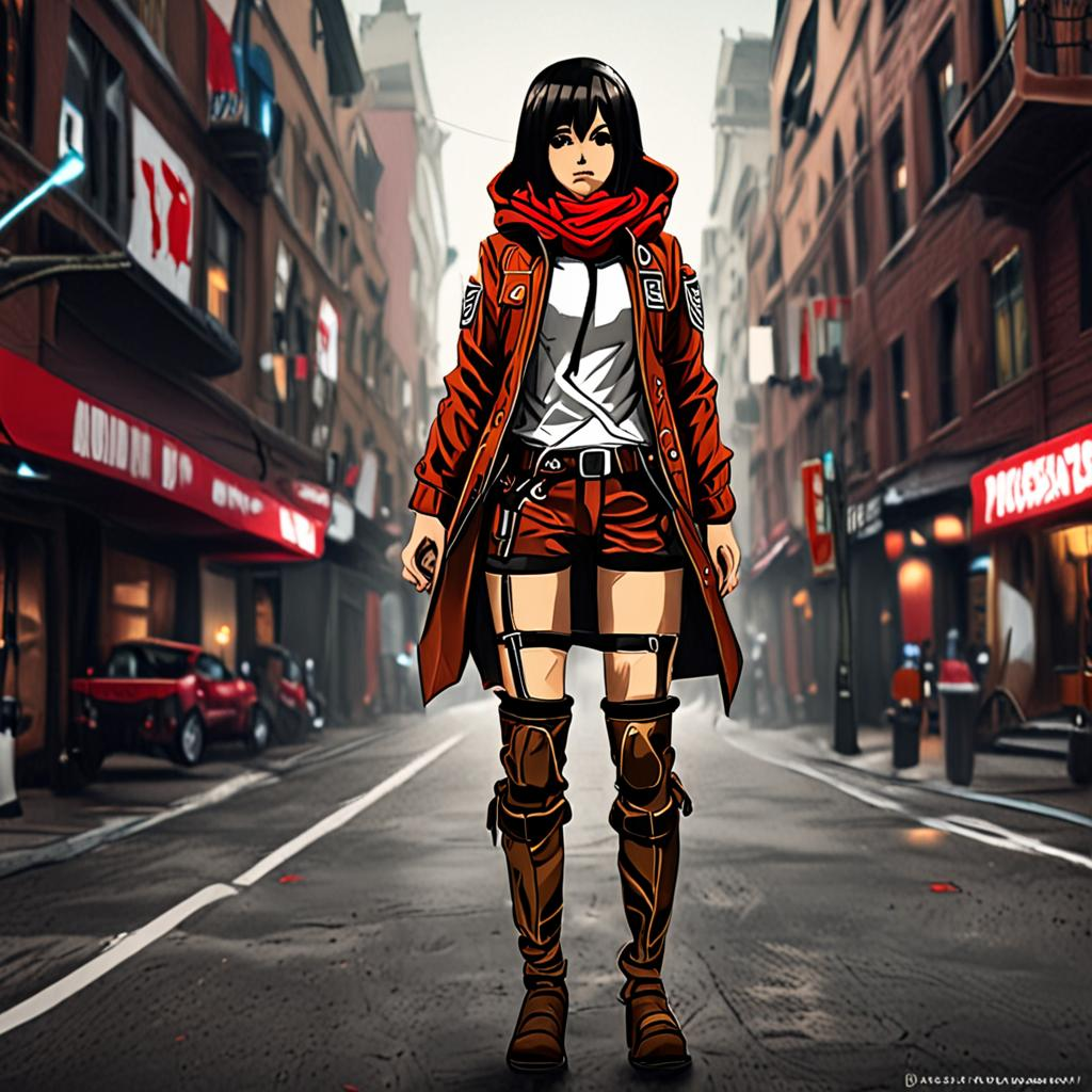 Mikasa_wears_a_graphic_tee_pink_hoodie_and_denim_jacket_1.png