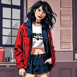 Mikasa_wears_a_graphic_tee_plaid_skirt_and_combat_boots_3_small.png