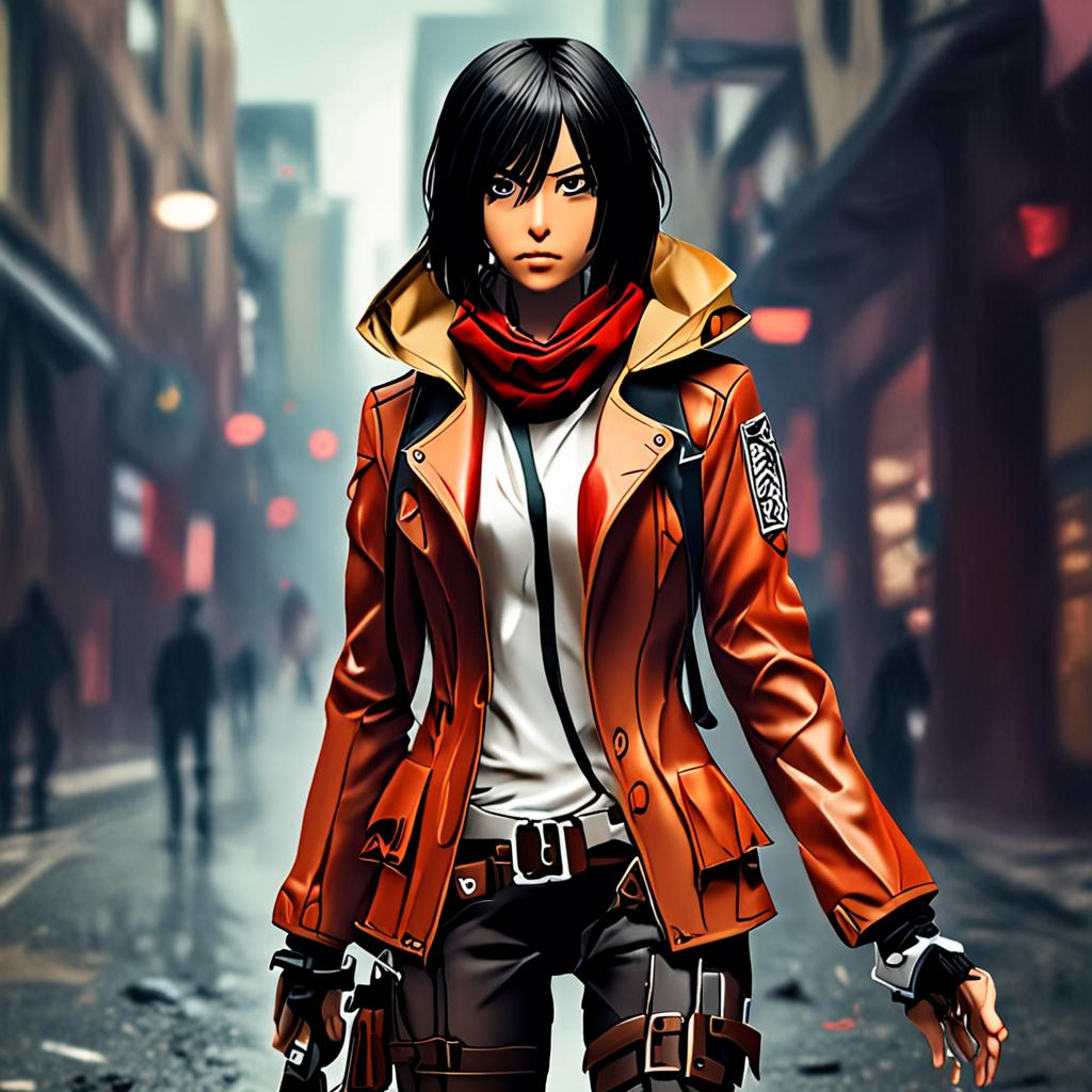 Mikasa_wears_a_pink_jacket_black_skirt_and_sneakers_1.png