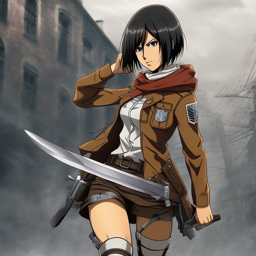 Mikasa_wears_black_leather_pants_plaid_shirt_and_combat_boots_2_small.png