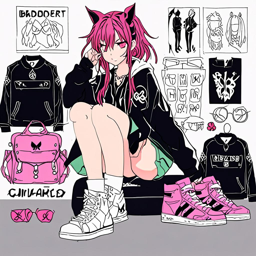 Rias_Gremory_wears_a_black_graphic_tee_distressed_jeans_and_Adidas_sneakers_3_small.png