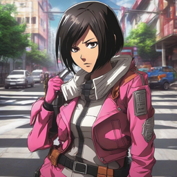 Mikasa_Ackerman_wears_a_neon_pink_jumpsuit_and_chunky_sneakers_2_small.png