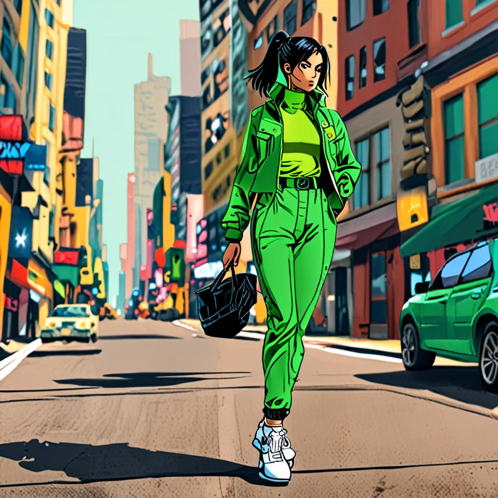 Mikasa_wears_a_neon_green_jumpsuit_and_sneakers_3.png