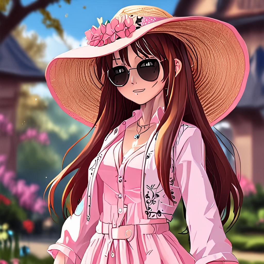 Asuna_wears_a_pink_sundress_and_denim_jacket_3.png
