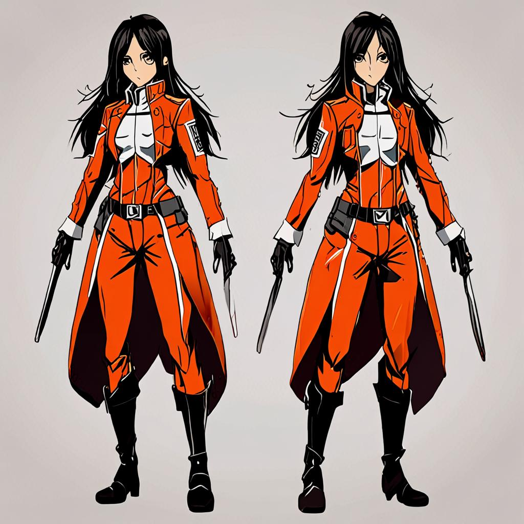 Mikasa_wears_a_neon_coral_jumpsuit_1.png