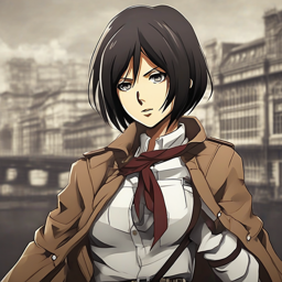 Mikasa_wears_a_white_blouse_grey_skirt_and_black_boots_2_small.png